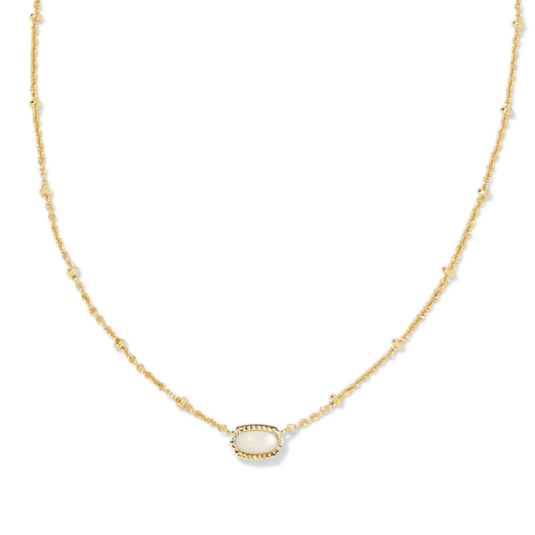 KENDRA SCOTT Mini Elisa Gold Satellite Short Pendant Necklace