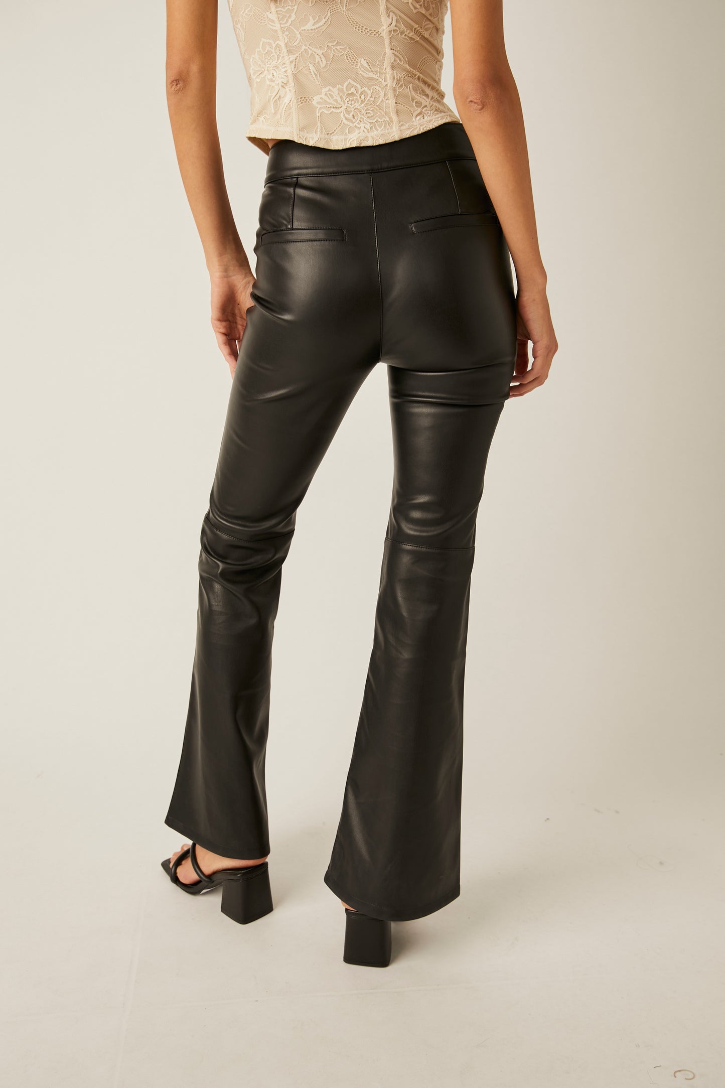 FREE PEOPLE We The Free Uptown High-Rise Vegan Pants