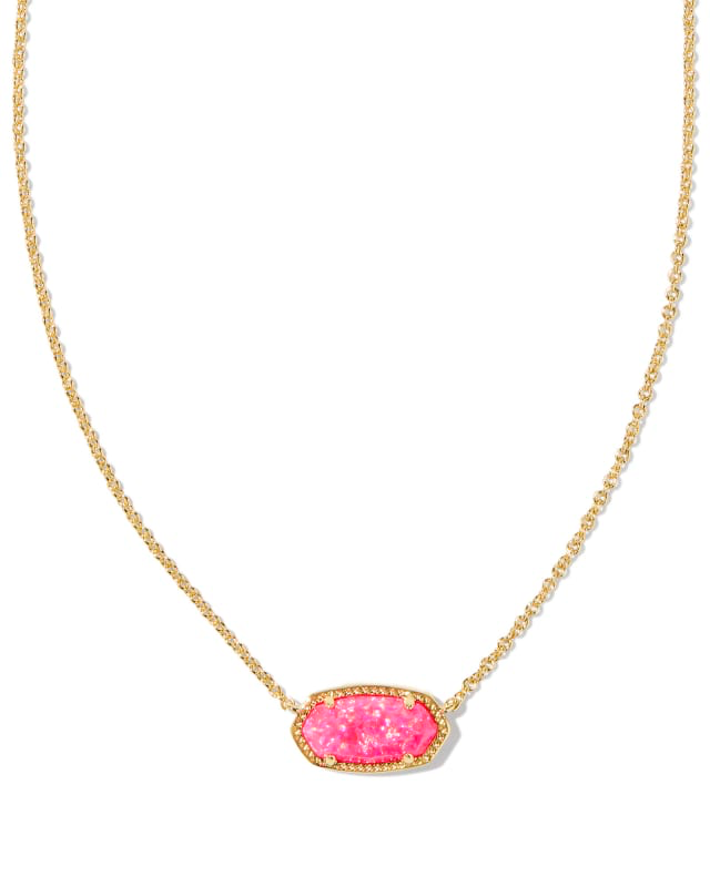 KENDRA SCOTT Elisa Gold Short Pendant Necklace