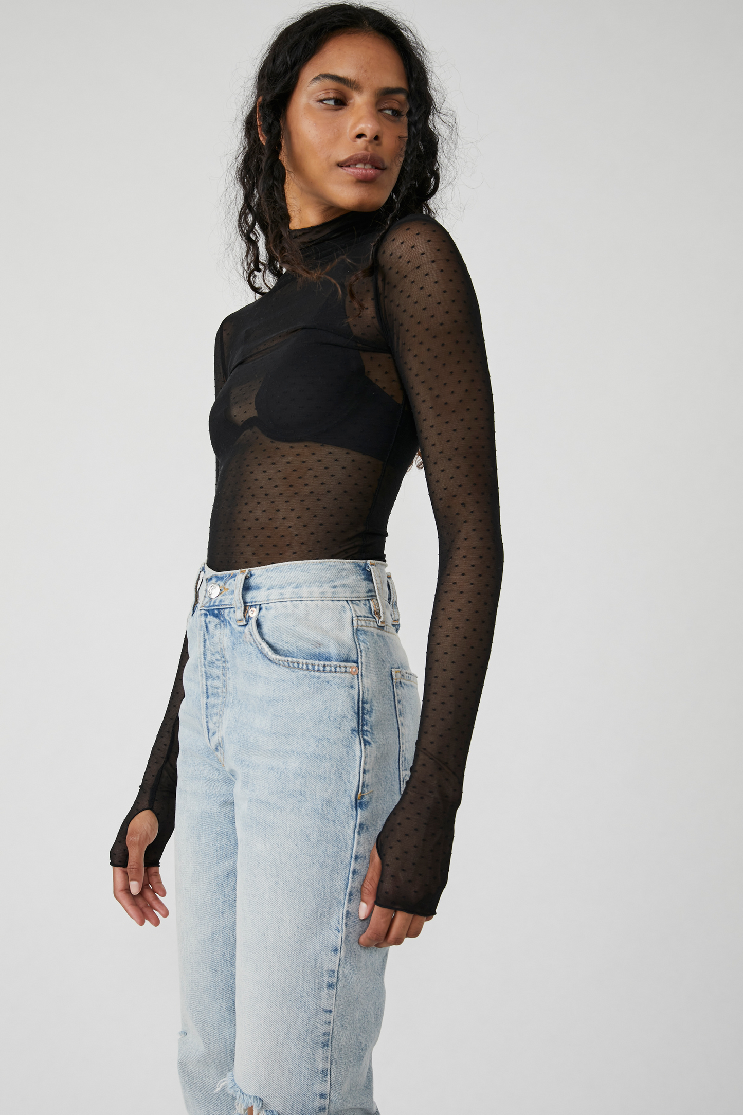 FREE PEOPLE INTIMATELY On The Dot Layering Top