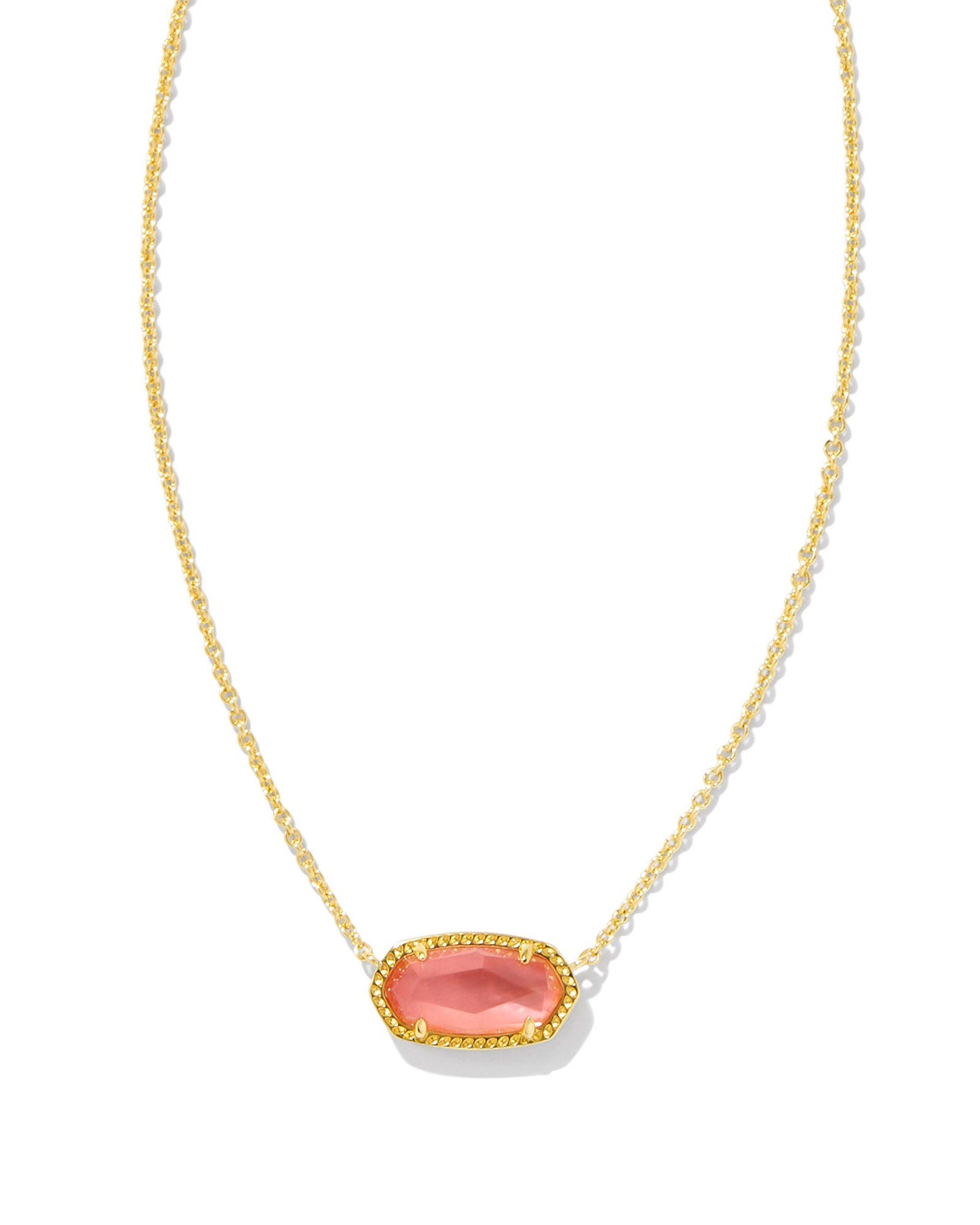 KENDRA SCOTT Elisa Gold Short Pendant Necklace