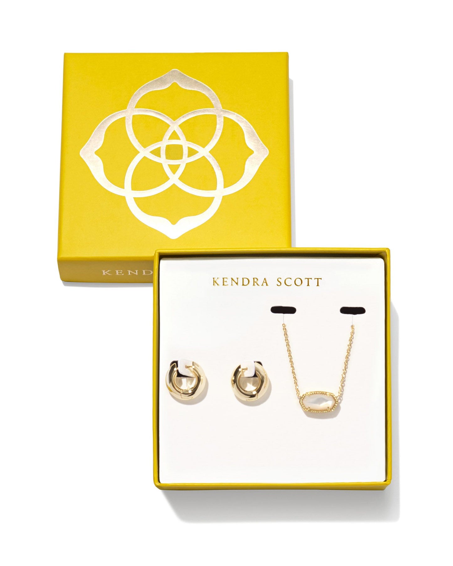 KENDRA SCOTT Elisa Mikki Gift Set in Ivory Mother of Pearl