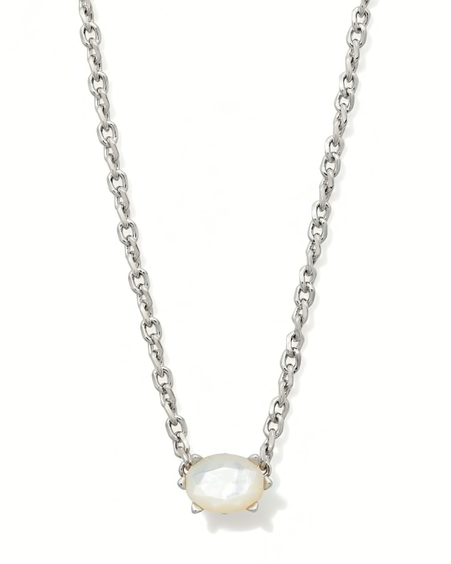 KENDRA SCOTT Cailin Silver Pendant Necklace