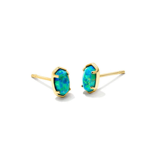 KENDRA SCOTT Emilie Gold Stud Earrings