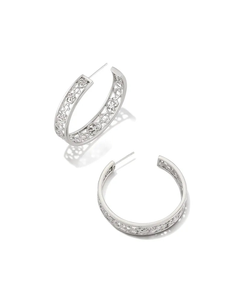 KENDRA SCOTT Kelly Hoop Earrings