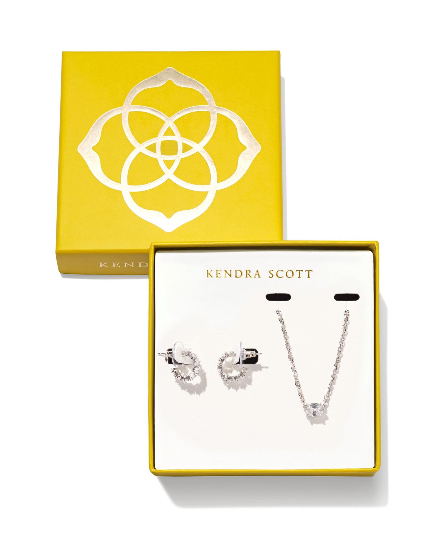 KENDRA SCOTT Cailin Crystal Gift Set in White Crystal