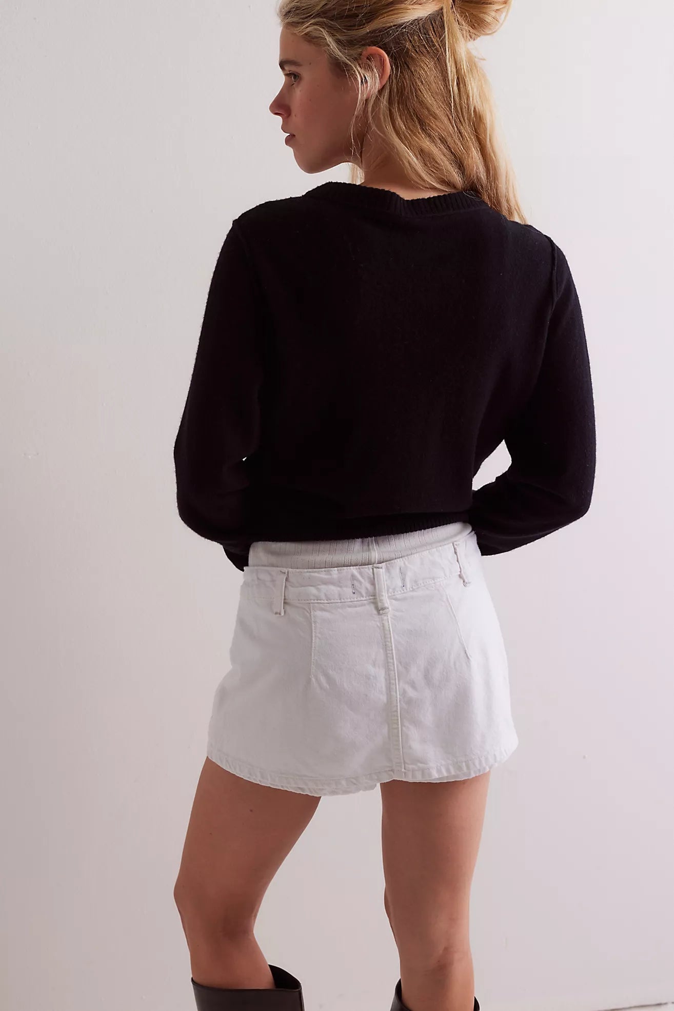 FREE PEOPLE We The Free Gallivanting Peekaboo Skort