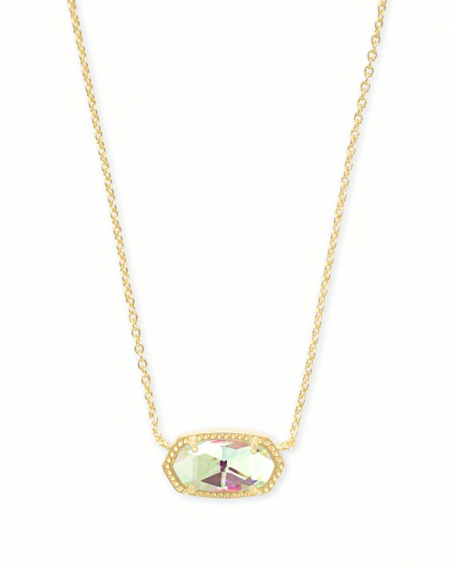 KENDRA SCOTT Elisa Gold Short Pendant Necklace