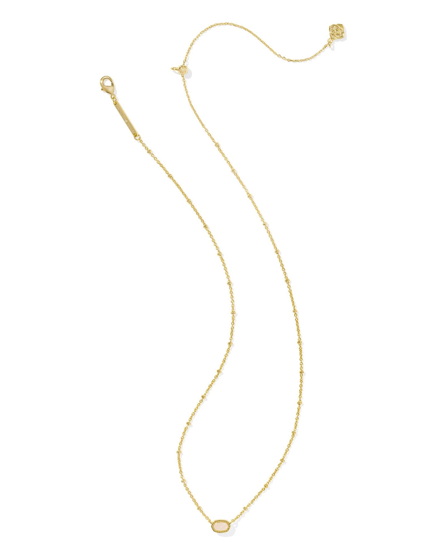 KENDRA SCOTT Mini Elisa Gold Satellite Short Pendant Necklace