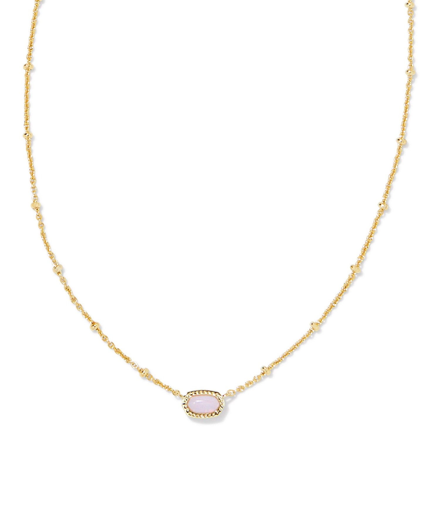 KENDRA SCOTT Boxed Gold Mini Elisa Pendant Necklace