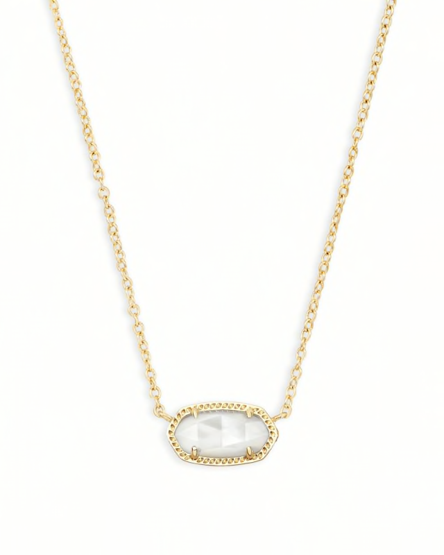 KENDRA SCOTT Elisa Gold Short Pendant Necklace