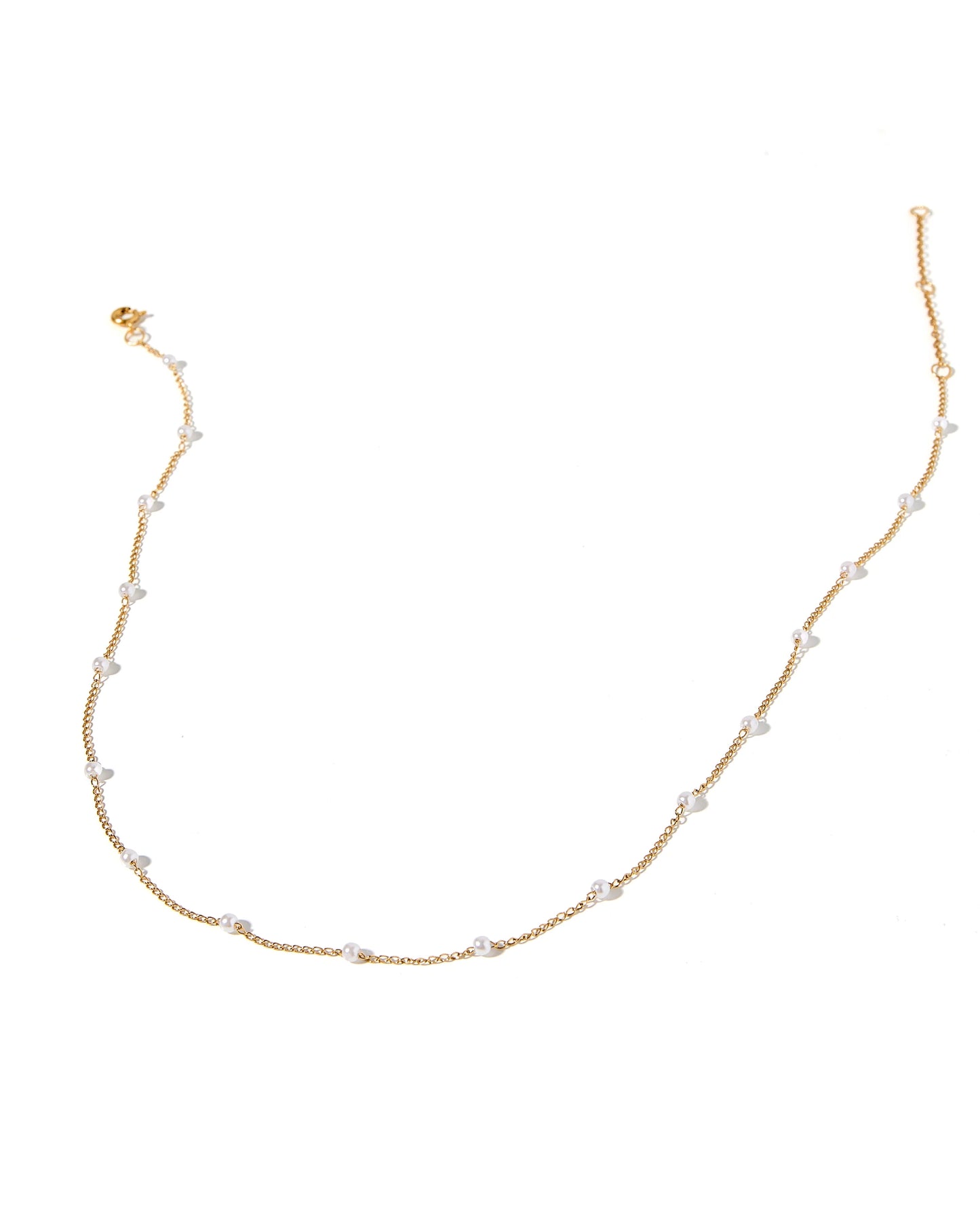 LINNY CO Gold Pearl Dabney Necklace