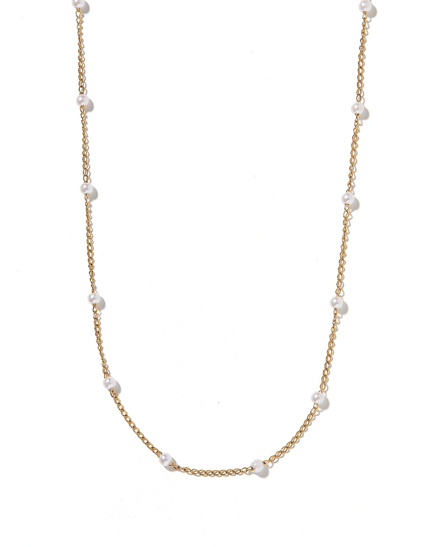 LINNY CO Gold Pearl Dabney Necklace