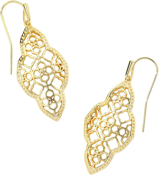 Pendientes colgantes dorados Abbie de KENDRA SCOTT