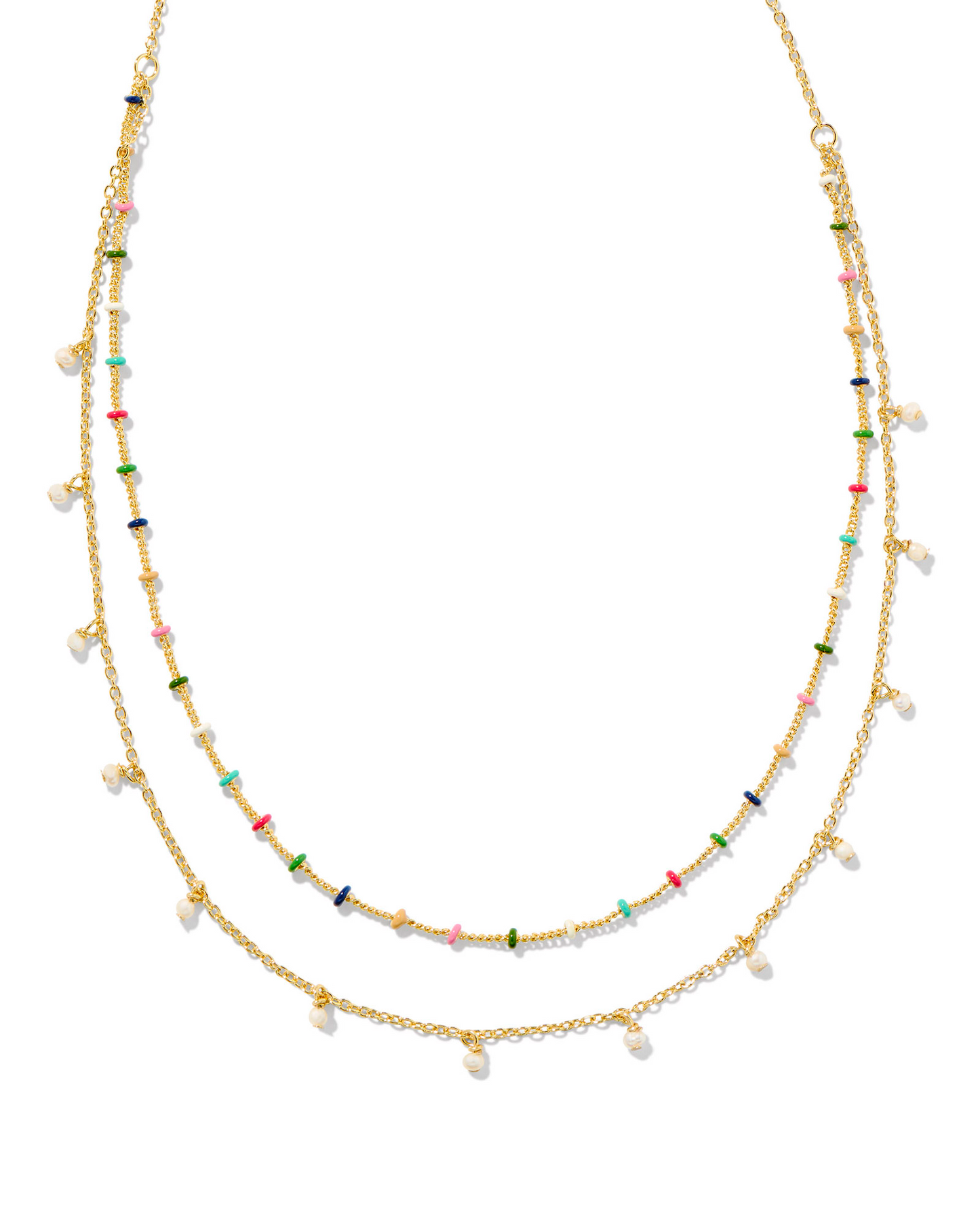 KENDRA SCOTT Eve Gold Multi Strand Necklace