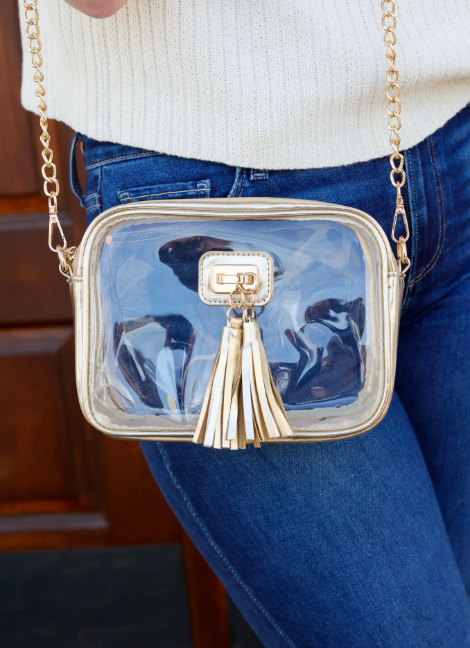 CAROLINE HILL Addison Clear Crossbody