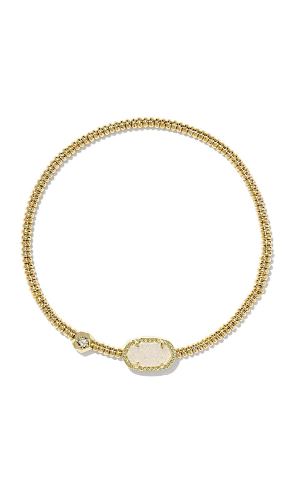 KENDRA SCOTT Grayson Stretch Bracelet in Iridescent Drusy