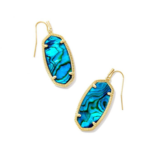 KENDRA SCOTT Elle Gold Drop Earrings