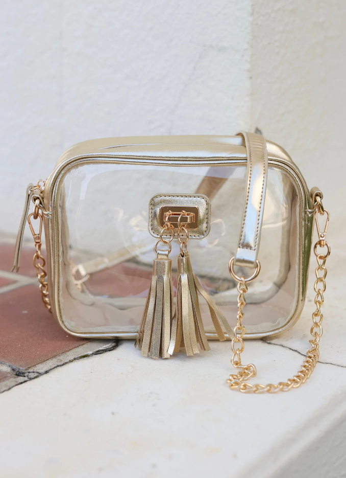 CAROLINE HILL Addison Clear Crossbody