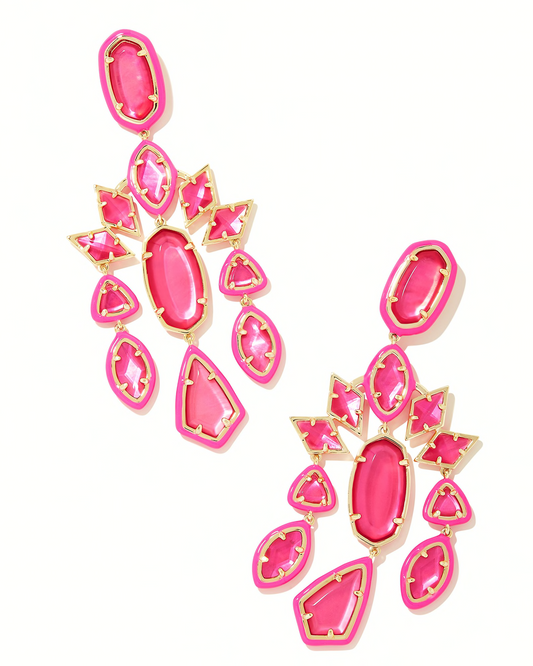 Pendientes llamativos dorados Greta de KENDRA SCOTT