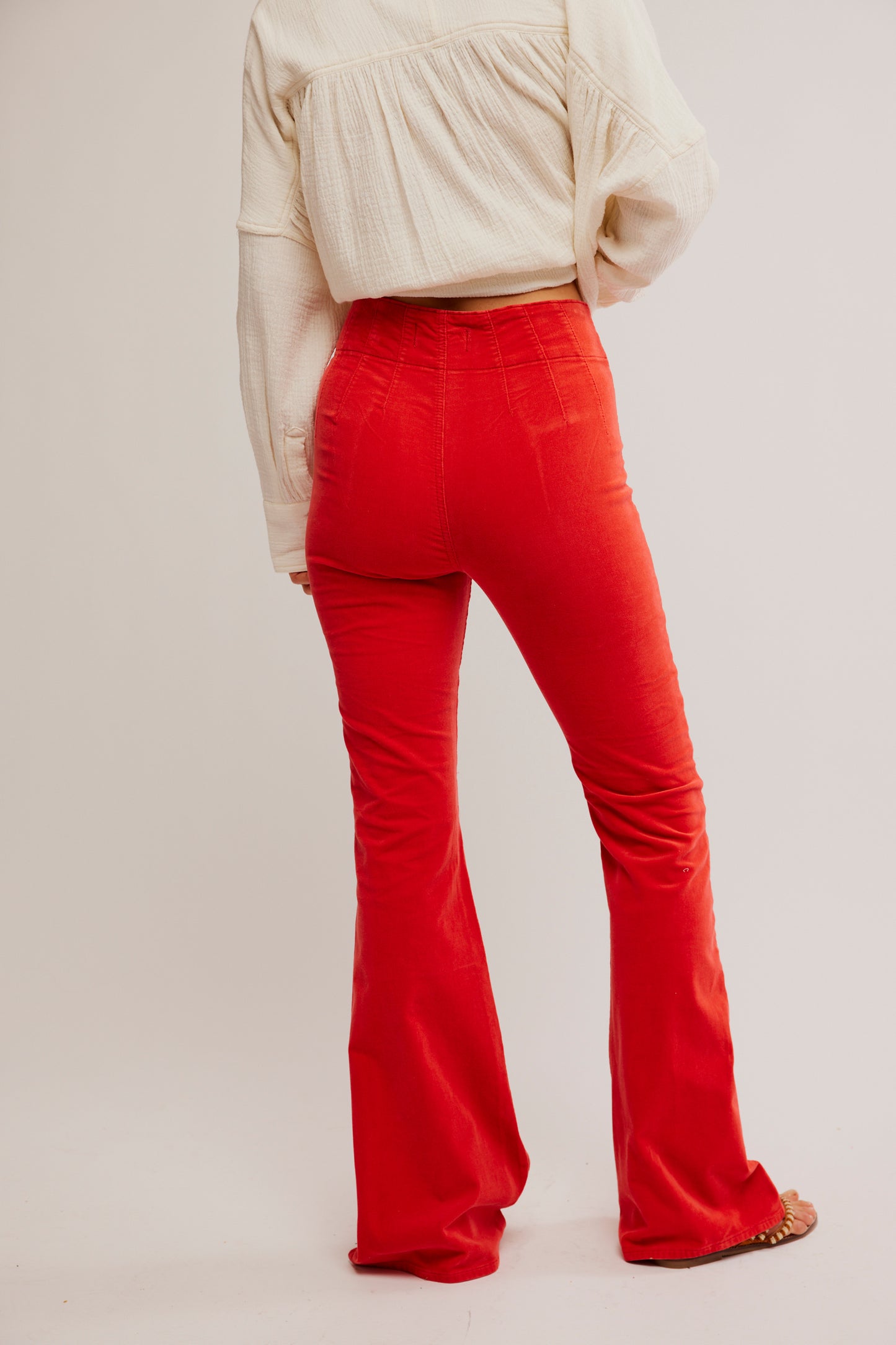 FREE PEOPLE Jayde Cord Flare Jeans