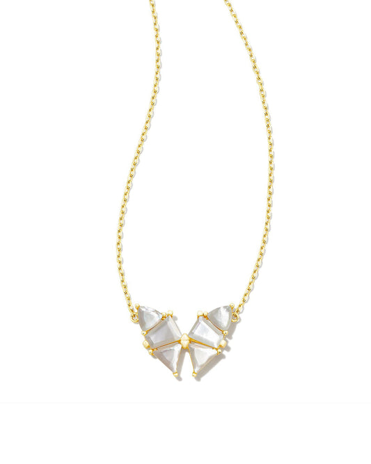 KENDRA SCOTT Collar con colgante de mariposa Blair