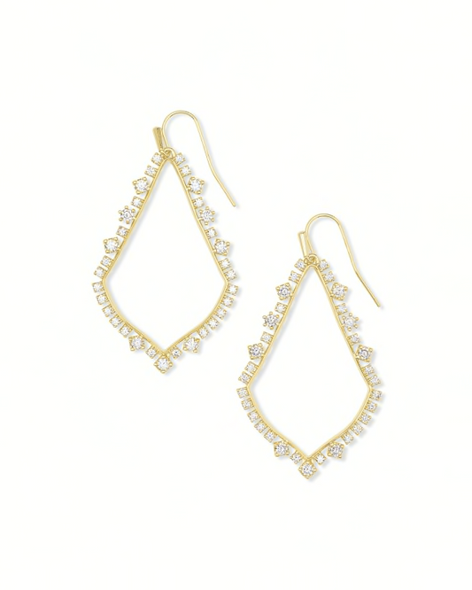 Pendientes colgantes con cristales Sophee de KENDRA SCOTT