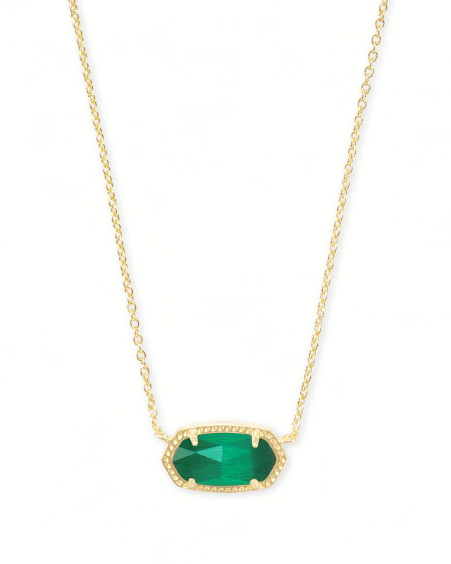 KENDRA SCOTT Elisa Gold Short Pendant Necklace