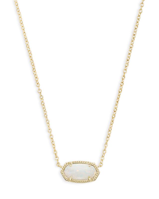 KENDRA SCOTT Elisa Gold Short Pendant Necklace