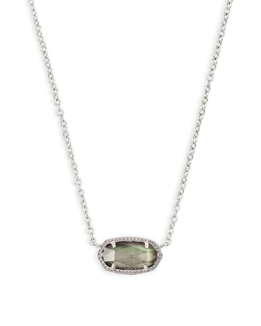 KENDRA SCOTT Elisa Silver Short Pendant Necklace