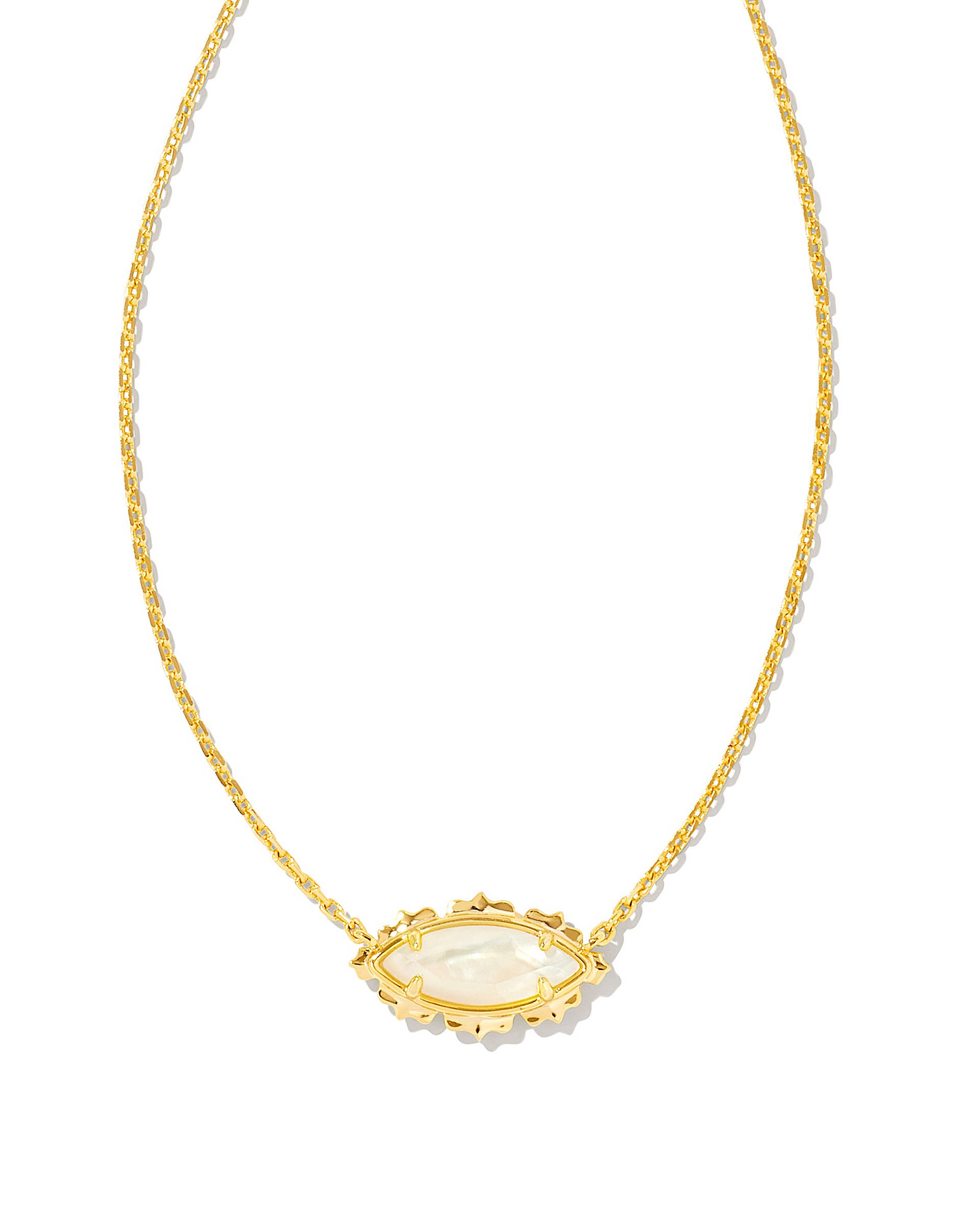 KENDRA SCOTT Collar con colgante corto Genevieve en oro