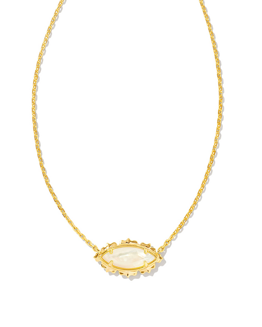 KENDRA SCOTT Collar con colgante corto Genevieve en oro