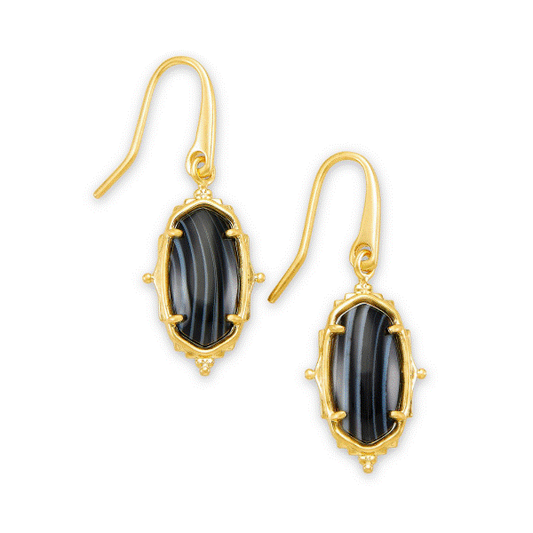 Pendientes colgantes Lee dorados barrocos de KENDRA SCOTT