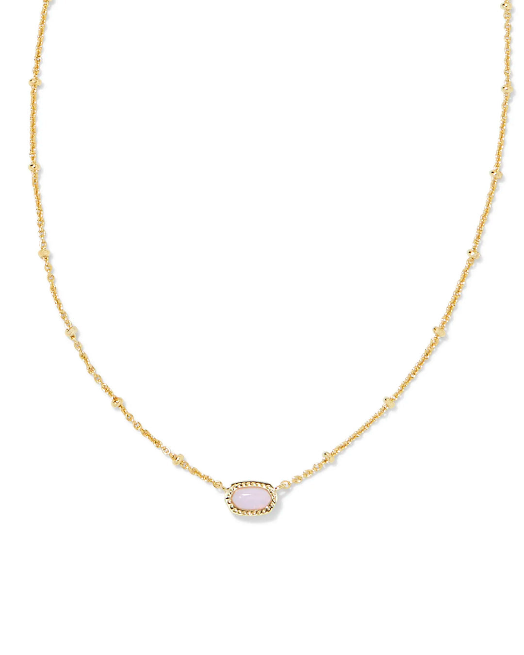 KENDRA SCOTT Mini Elisa Gold Satellite Short Pendant Necklace