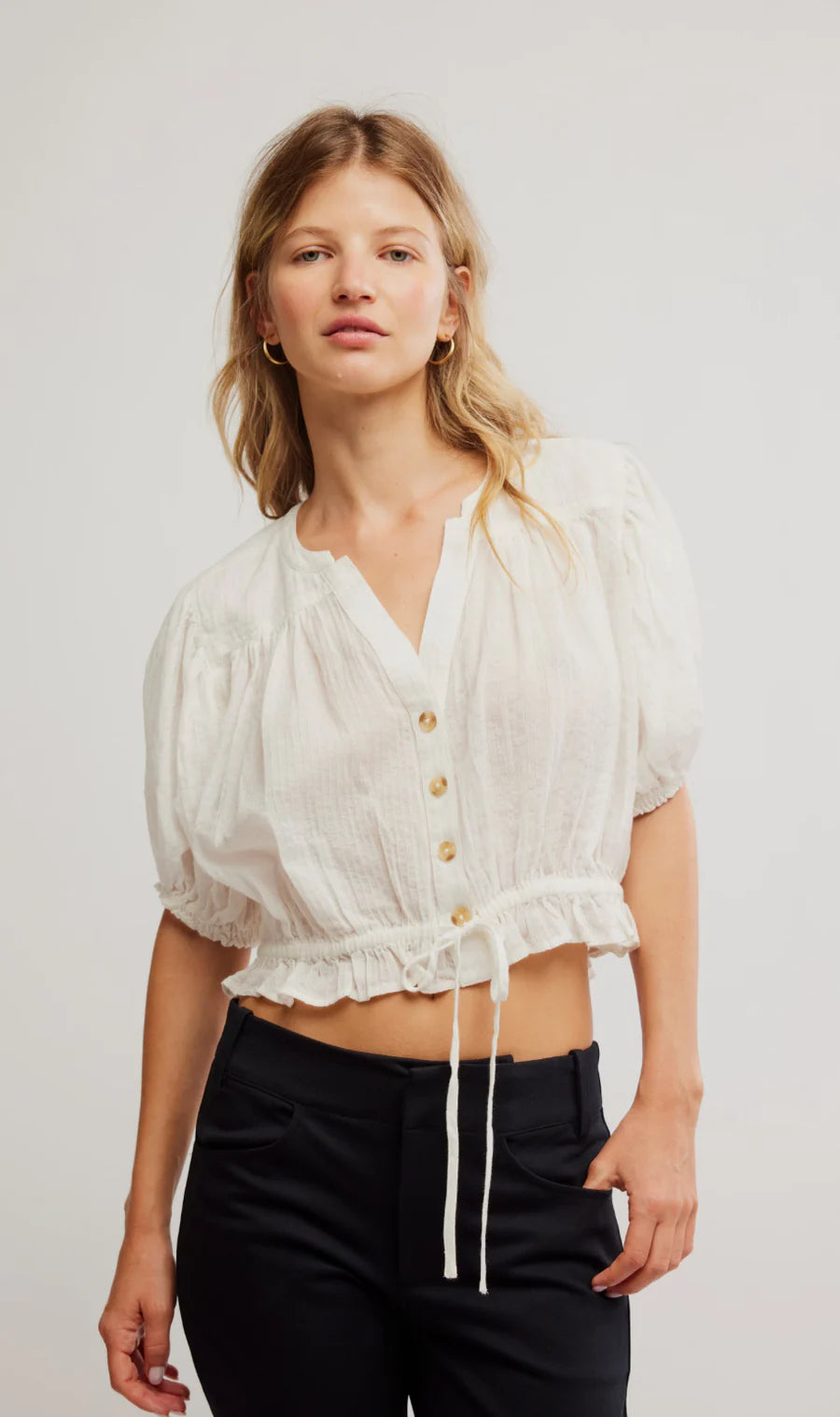 FREE PEOPLE Little Cloud Shirt