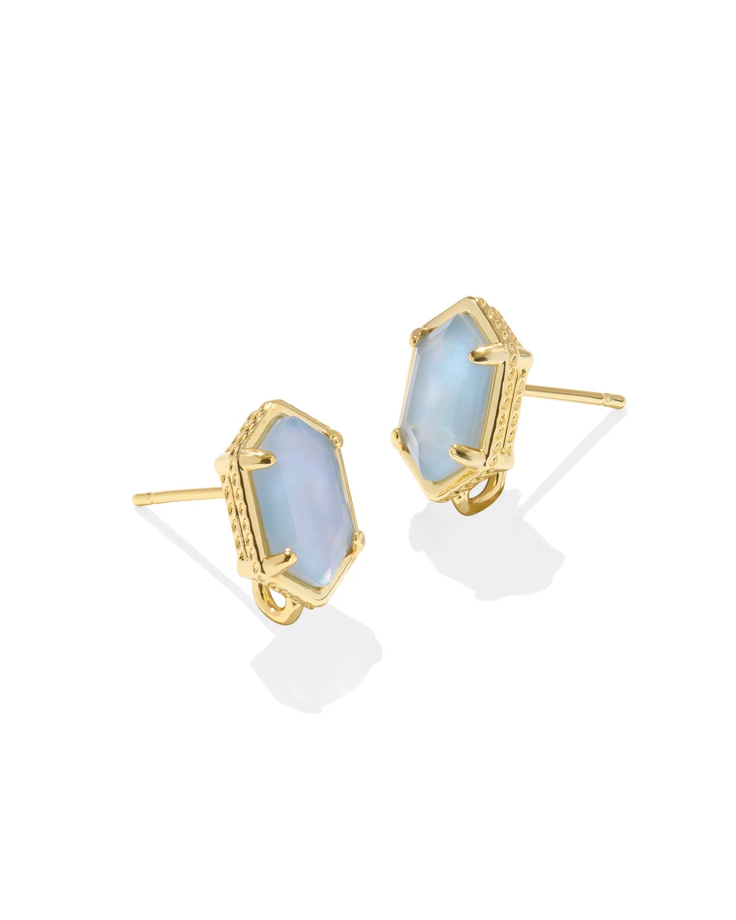 KENDRA SCOTT Hallie Gold Convertible Drop Earrings