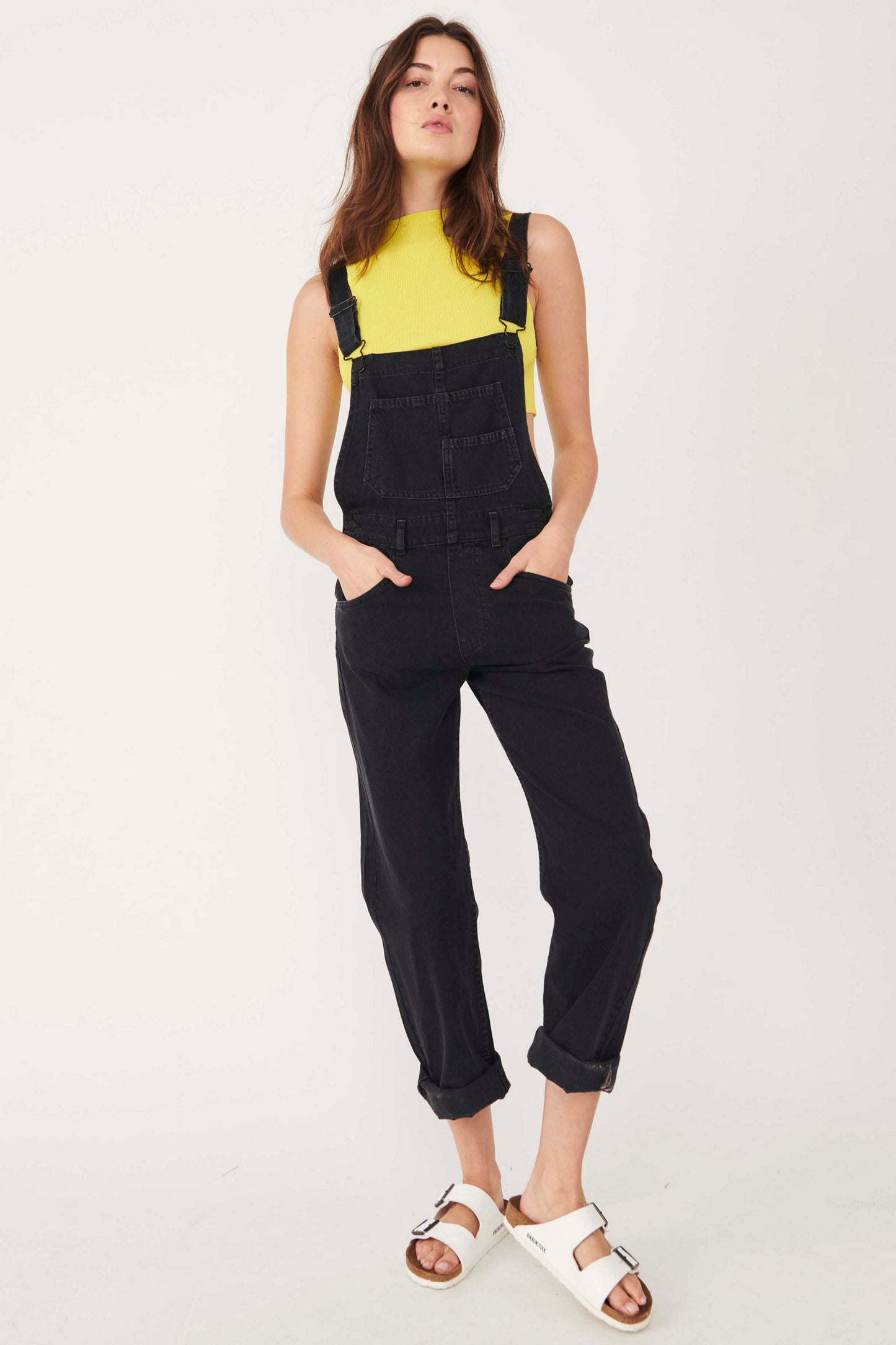 FREE PEOPLE We The Free Ziggy Denim Overalls