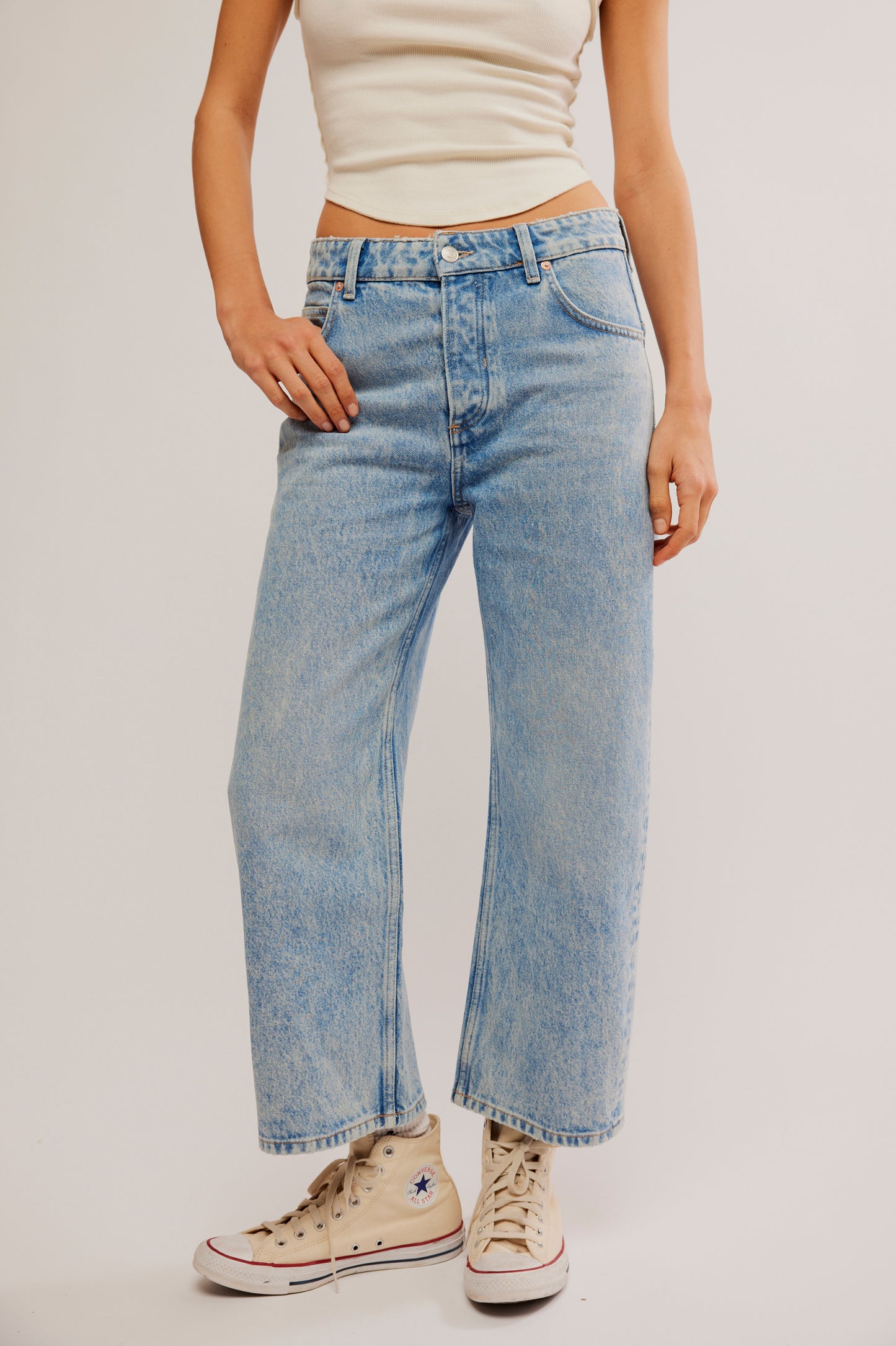 FREE PEOPLE Deep Trance BF Jeans