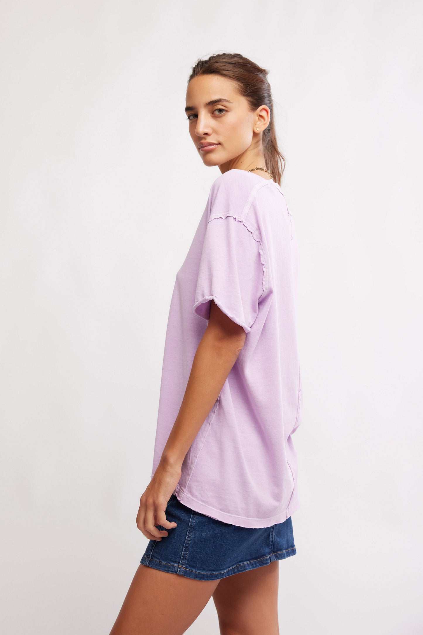 FREE PEOPLE We The Free Nina V-Neck Tee