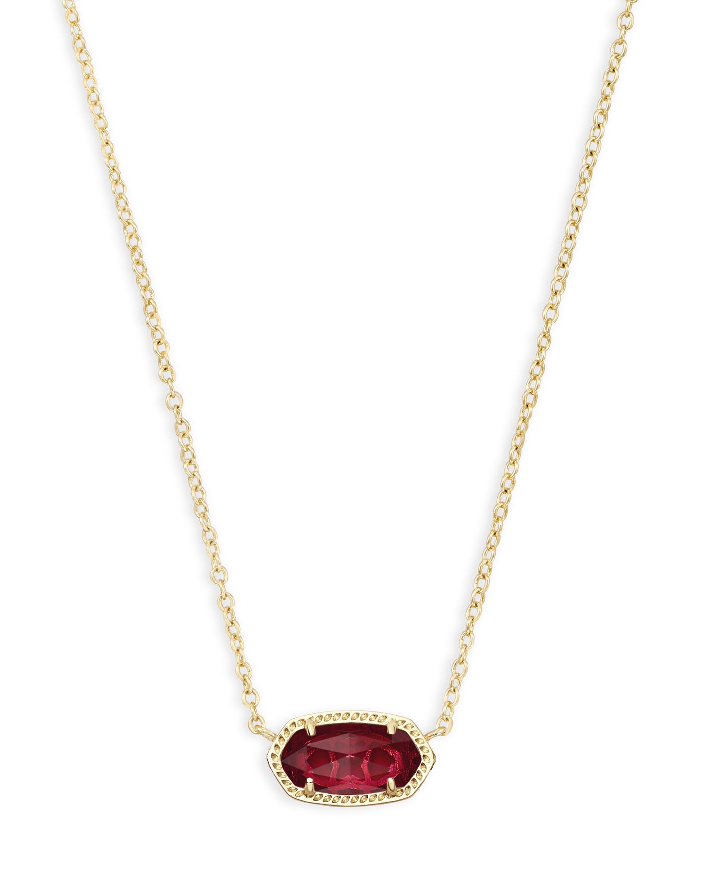 KENDRA SCOTT Elisa Gold Short Pendant Necklace