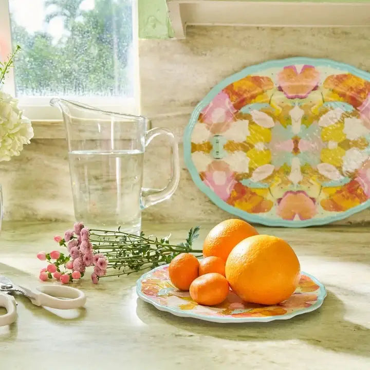 LAURA PARK Marigold Melamine Platter