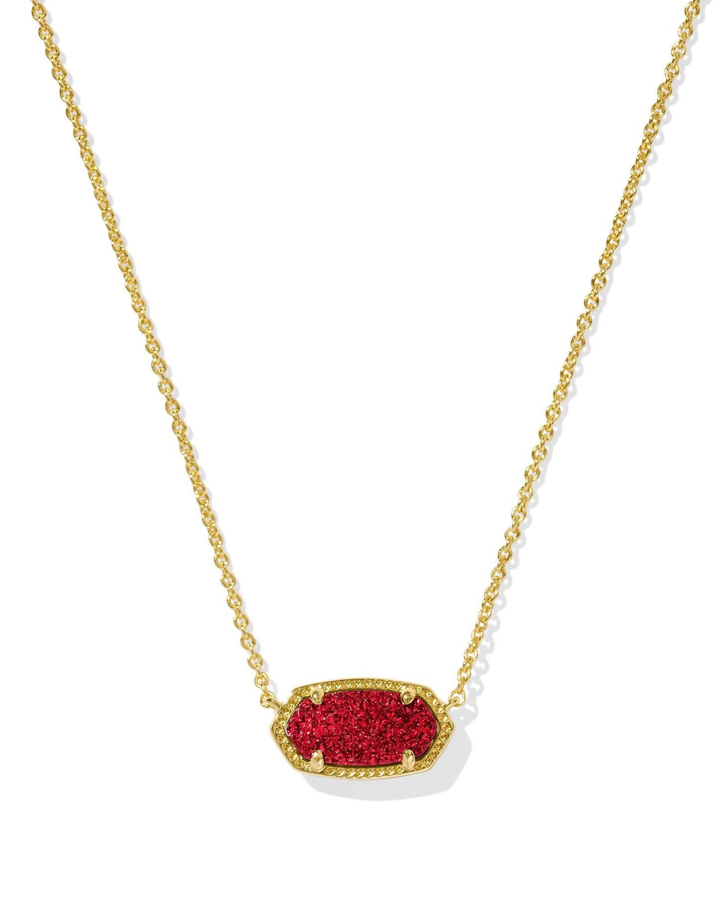 KENDRA SCOTT Elisa Gold Short Pendant Necklace