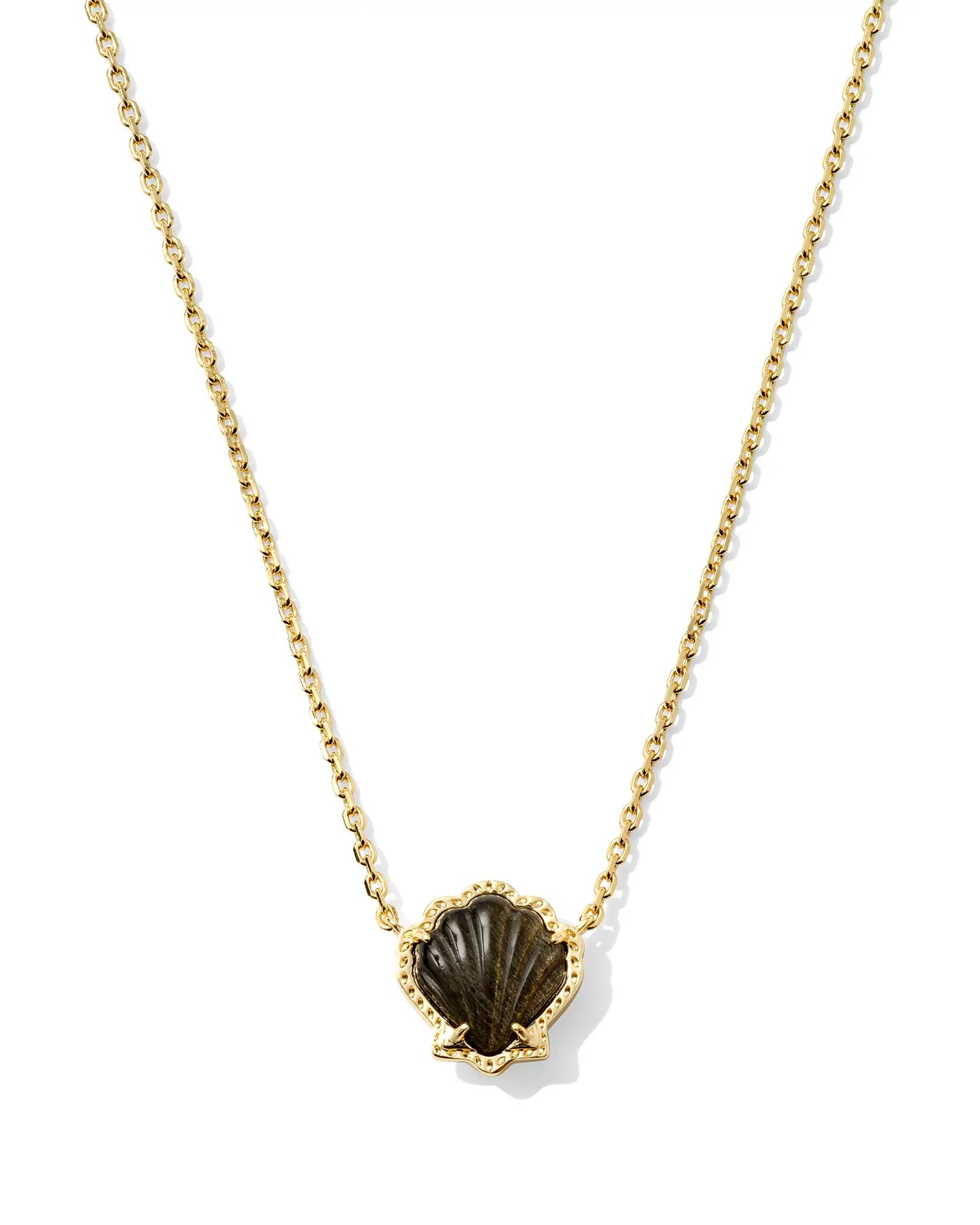 KENDRA SCOTT Brynne Shell Short Pendant Necklace