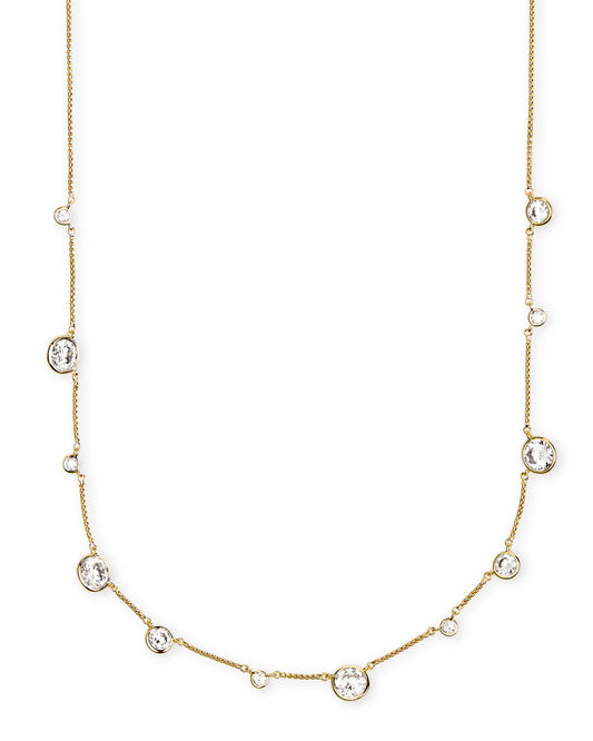 KENDRA SCOTT Clementine Choker Necklace in Gold