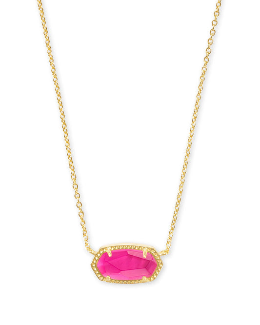 KENDRA SCOTT Elisa Gold Short Pendant Necklace