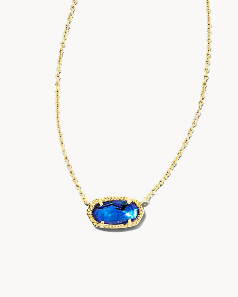 KENDRA SCOTT Elisa Gold Short Pendant Necklace