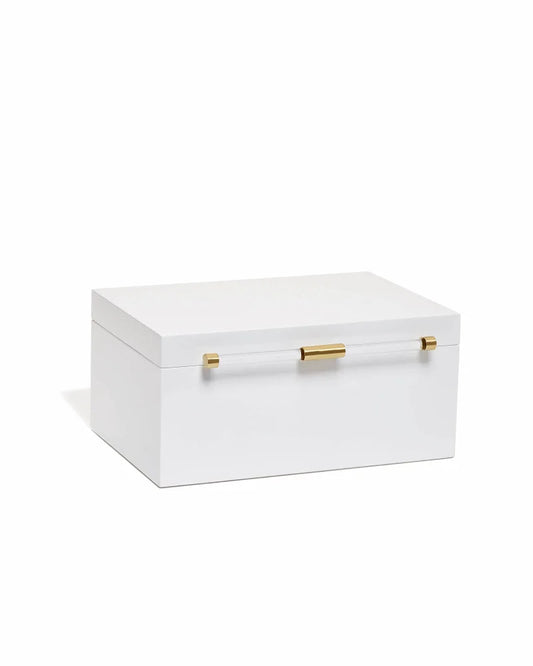 KENDRA SCOTT Medium Antique Brass Jewelry Box